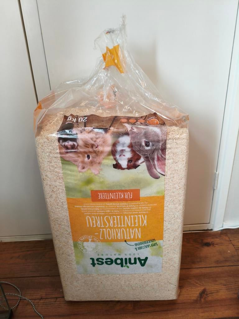 Anibest zaagsel voor kleine dieren, Ophalen, Gebruikt, Verzorging