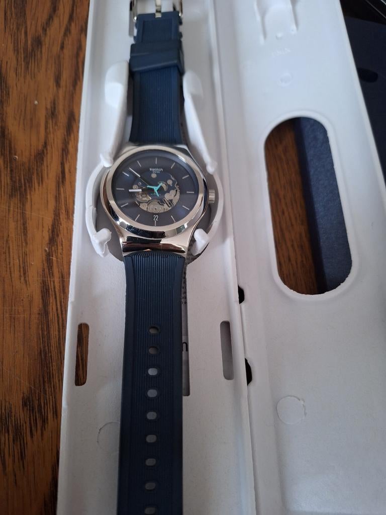 Swatch YIS430 Irony Sistem51 Horloge, Sieraden, Tassen en Uiterlijk, Horloges | Heren, Zo goed als nieuw, Polshorloge, Swatch