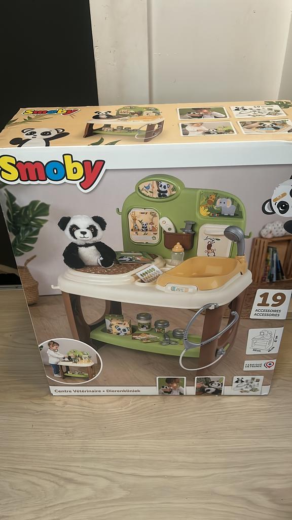 Nieuw in doos smoby dieren kliniek, Kinderen en Baby's, Speelgoed | Poppen, Ophalen of Verzenden, Nieuw, Overige typen