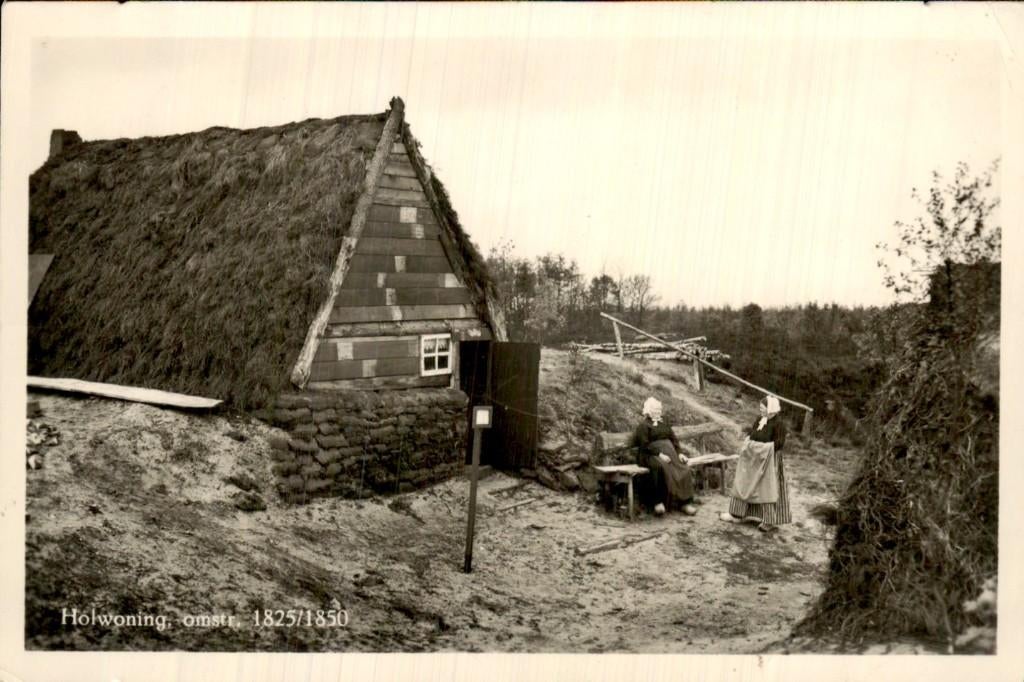 Schoonoord - Holwoning - omstr., Ophalen of Verzenden, 1920 tot 1940, Ongelopen, Drenthe