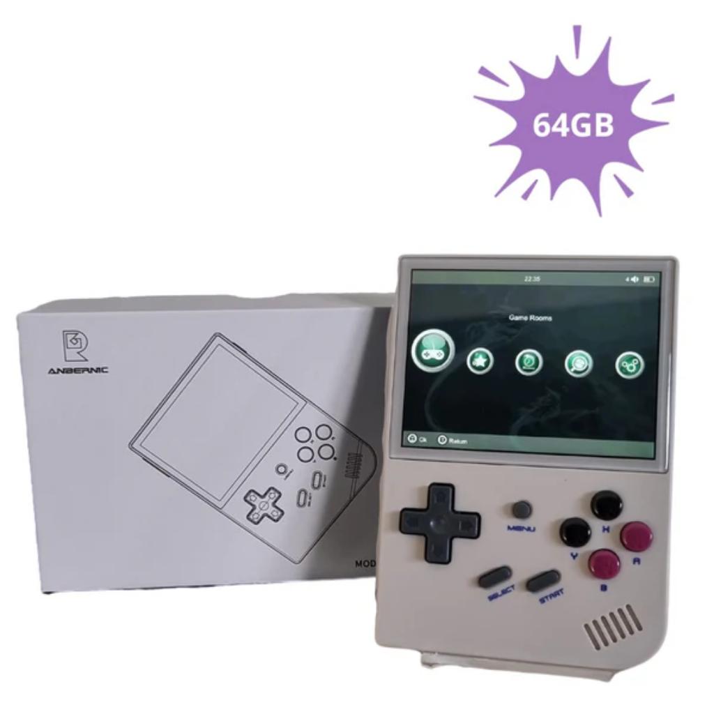 Anbernic RG35XX - 64GB Opslag - Handheld + Screenprotector, Ophalen of Verzenden, Nieuw