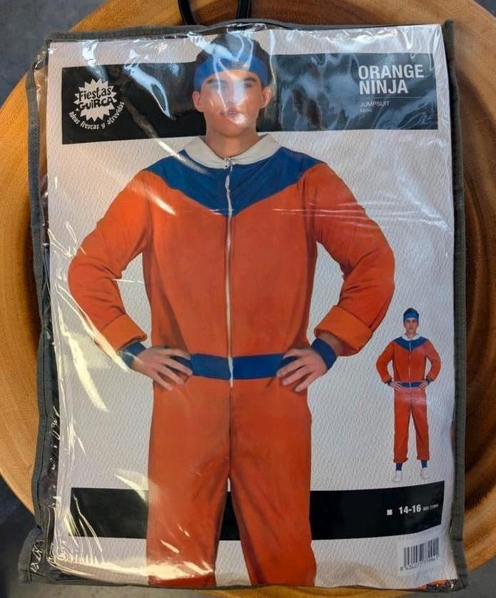 Naruto Uzumaki Kostuum Tiener 14-16 Jaar, Ophalen of Verzenden, Nieuw, Overige maten
