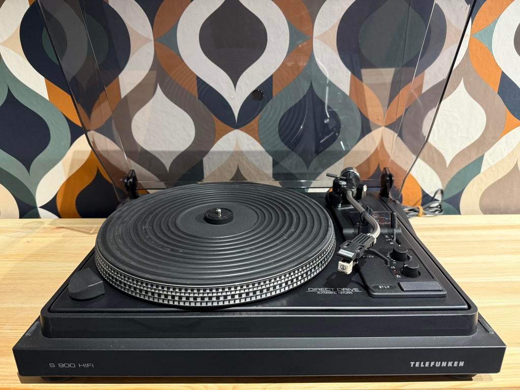 Telefunken S 900 HIFI, topstaat, met garantie, Contact@vintageaudiobreda.nl, Pitch-regelaar, Platenspeler, Bosschendijk 193b, Oudenbosch