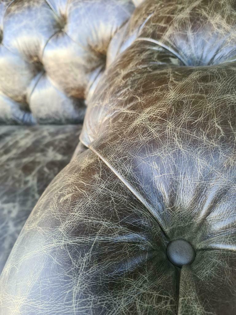 ENGELSE Chesterfield vintage bank NIEUW + GRATIS BEZORGD, Huis en Inrichting, Banken | Bankstellen, Chesterfield, Nieuw, Ophalen of Verzenden