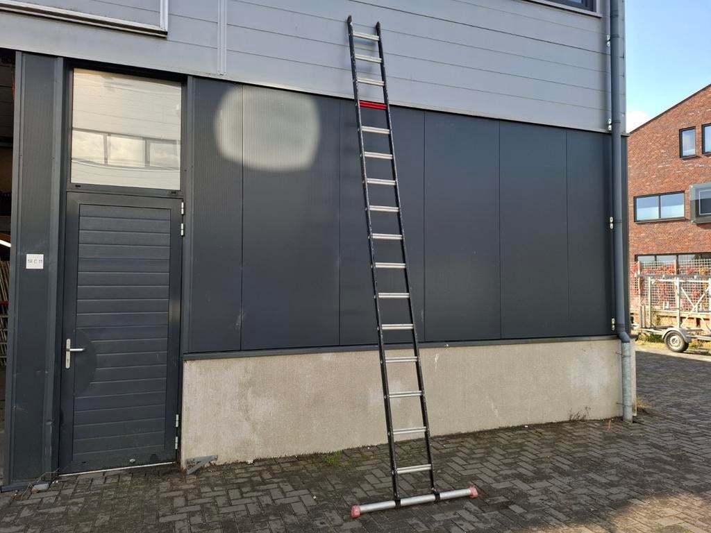 Altrex Nevada steekladder 1x16 izgst !!!, Ophalen, Zo goed als nieuw, 4 meter of meer