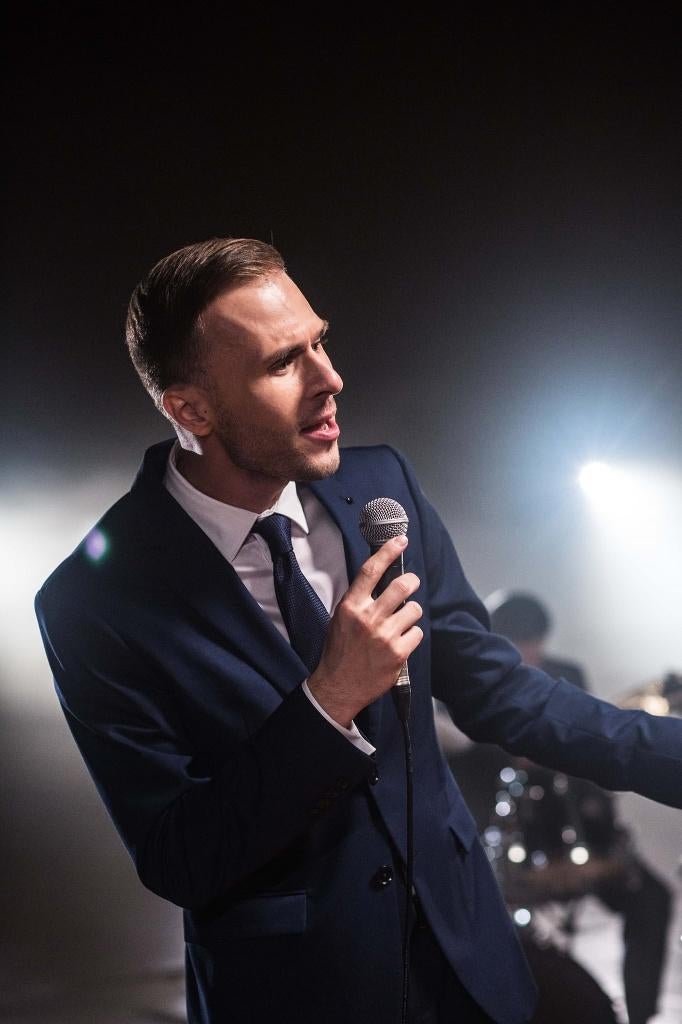 Zanger-Gitarist Bruiloft & Evenement Stijl van Michael Bublé, Solo-artiest