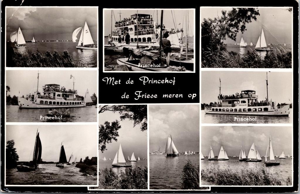 Met de Princehof de Friese meren op (1962), Ophalen of Verzenden, 1960 tot 1980, Gelopen, Gelderland