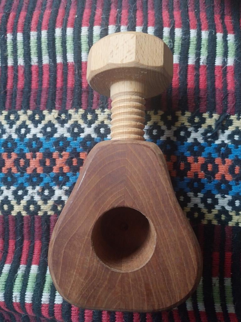 Houten Notenkraker uit Zweden van Tante Brocante, Ophalen of Verzenden