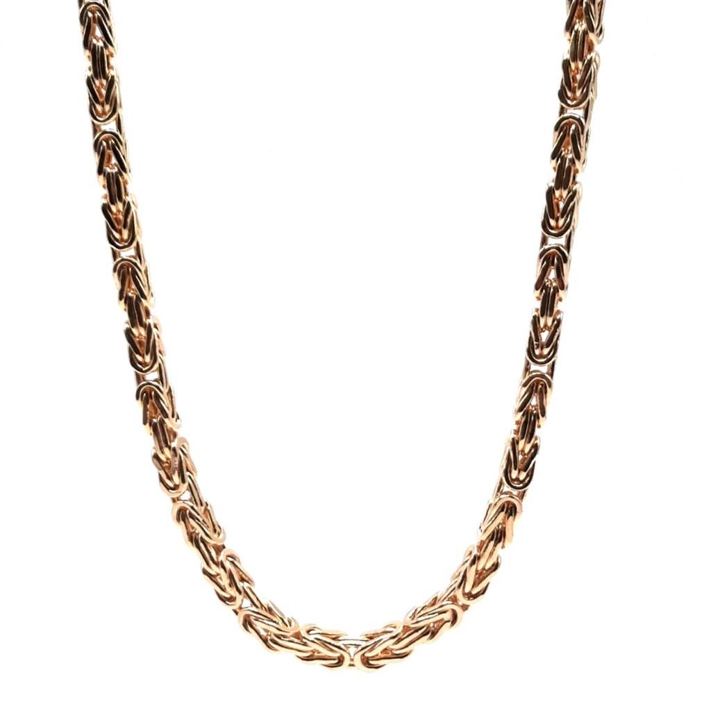 gouden Koningsketting 14kt, Sieraden, Tassen en Uiterlijk, Www.bredajuwelier.nl, Nieuw, Ophalen of Verzenden, Www.bredajuwelier.nl
