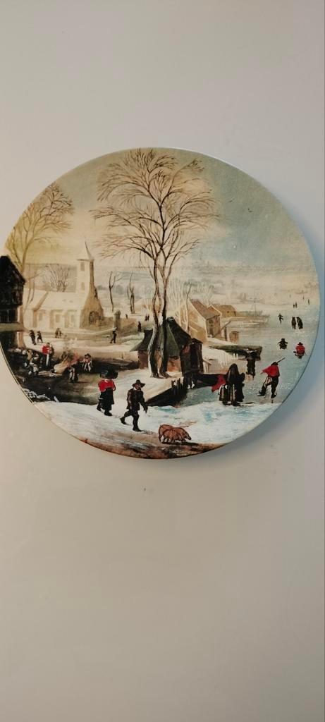 Wandborden - De Vier Jaargetijden, Antiek en Kunst, Antiek | Wandborden en Tegels, Ophalen of Verzenden