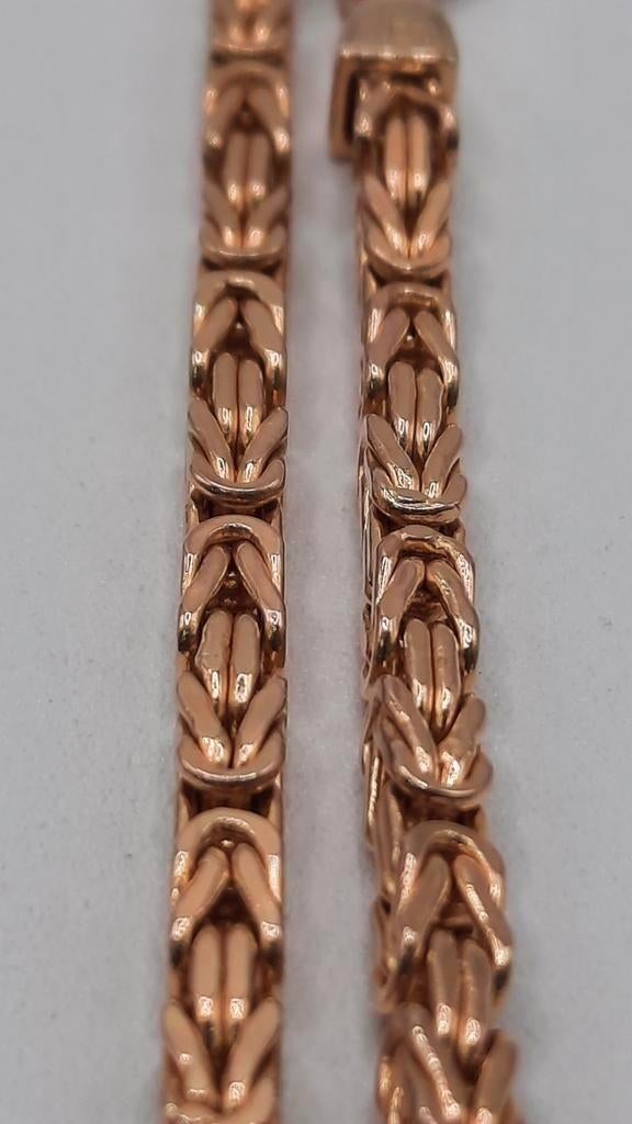 gouden Koningsketting 14kt, Ophalen of Verzenden, Www.bredajuwelier.nl, Www.bredajuwelier.nl, Www.bredajuwelier.nl