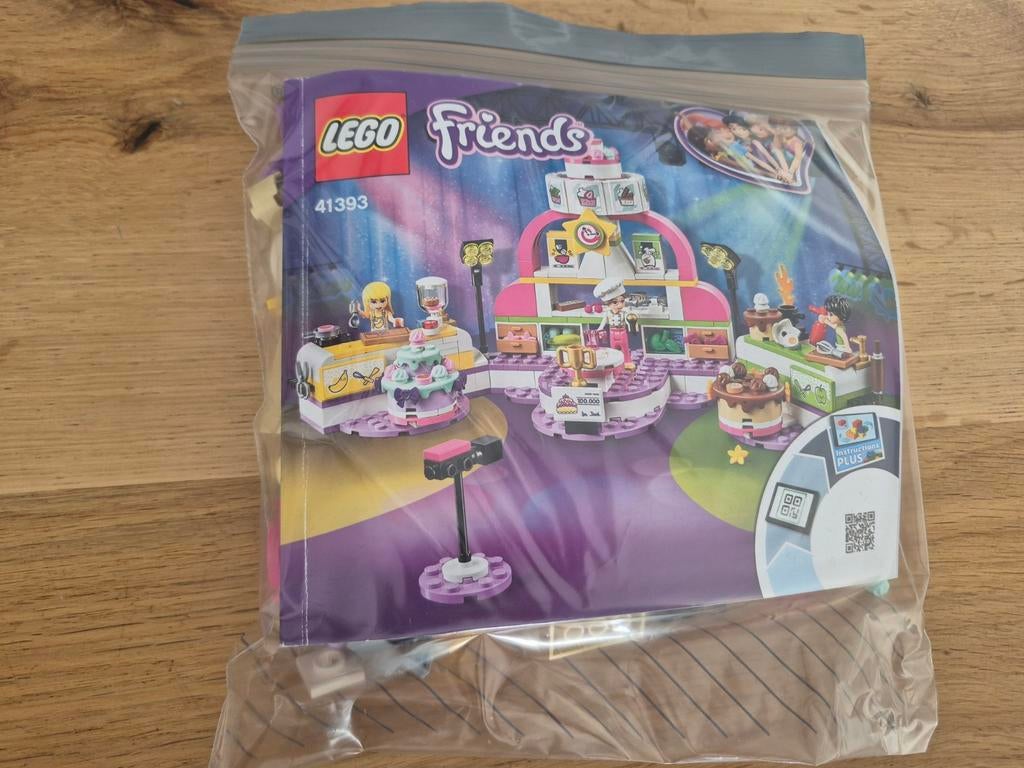 Lego Friends 41393 Bakwedstrijd - Compleet, Kinderen en Baby's, Speelgoed | Duplo en Lego, Ophalen of Verzenden, Zo goed als nieuw
