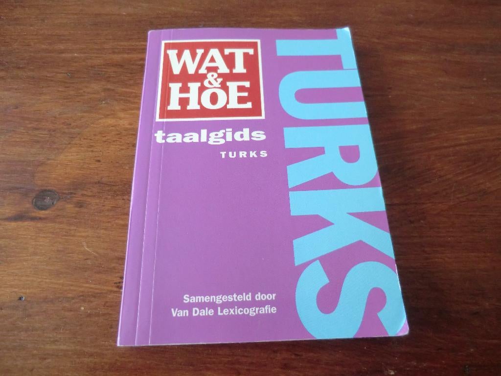 taalgids - Turks - wat & hoe / Turkije, Boeken, Reisgidsen, Gelezen, Taalgids, Azië, Overige merken, Ophalen of Verzenden