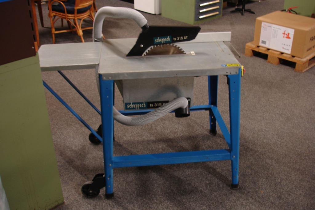 Scheppach zaagtafel, Doe-het-zelf en Verbouw, Gereedschap | Zaagmachines, Gebruikt, Cirkelzaag, Ophalen of Verzenden, 1200 watt of meer