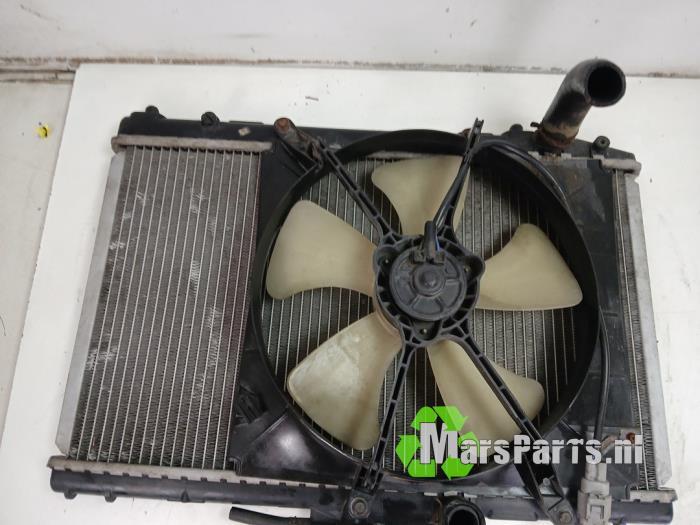 Koelerset van een Toyota Starlet, Auto-onderdelen, Airco en Verwarming, Toyota, Gebruikt, 3 maanden garantie, Ophalen of Verzenden