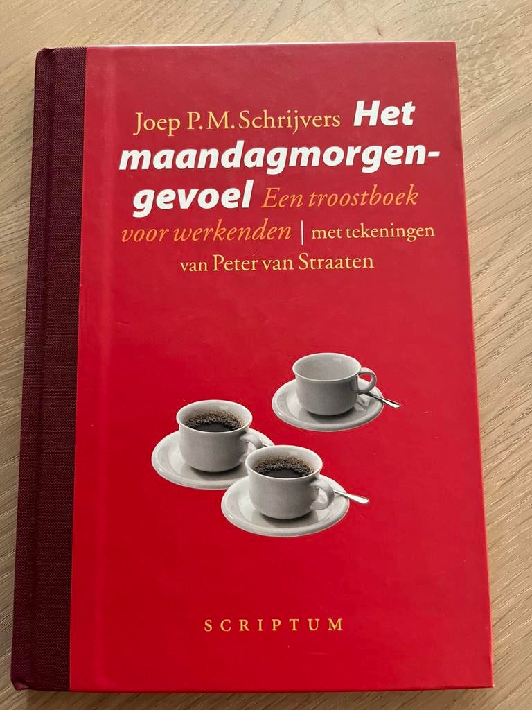 J.P.M. Schrijvers - Het maandagmorgengevoel, Verzenden, Sociale wetenschap, Zo goed als nieuw, J.P.M. Schrijvers