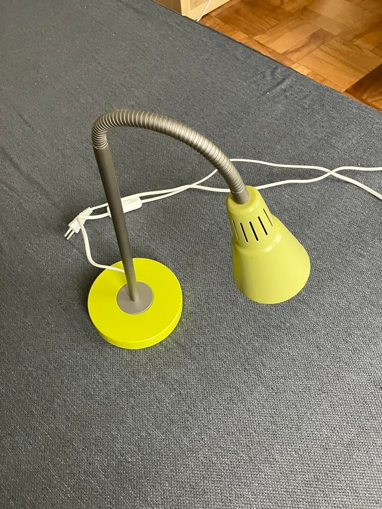2 Lime Groene Bureau Lampen - Verstelbaar, Diversen, Ophalen of Verzenden, Gebruikt
