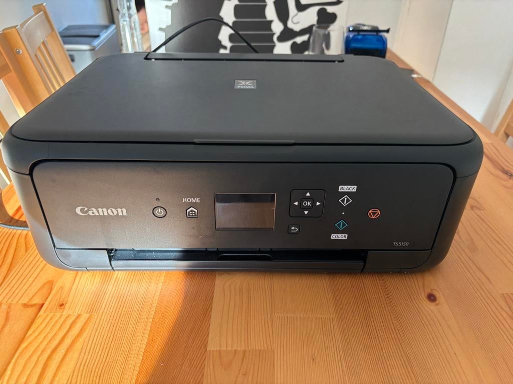 Canon PIXMA TS5150 - zwart - Printer, Computers en Software, Printers, Ophalen, Zo goed als nieuw