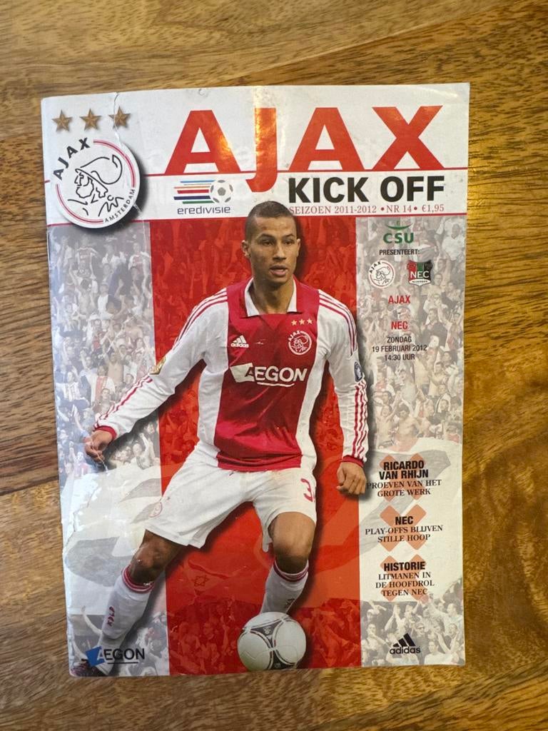 Ajax Kick Off Seizoen 2011-2012 Nr 14, Ophalen of Verzenden, Zo goed als nieuw, Ajax, Boek of Tijdschrift