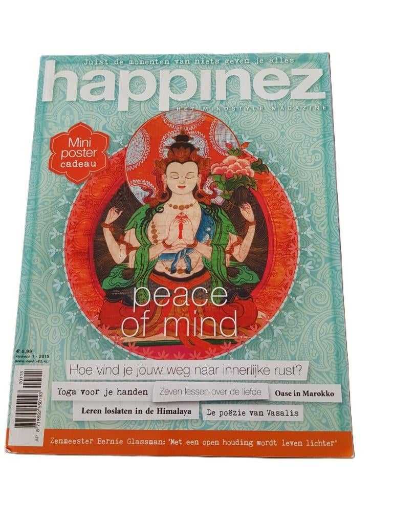 Happinez magazine, Boeken, Verzenden, Gelezen