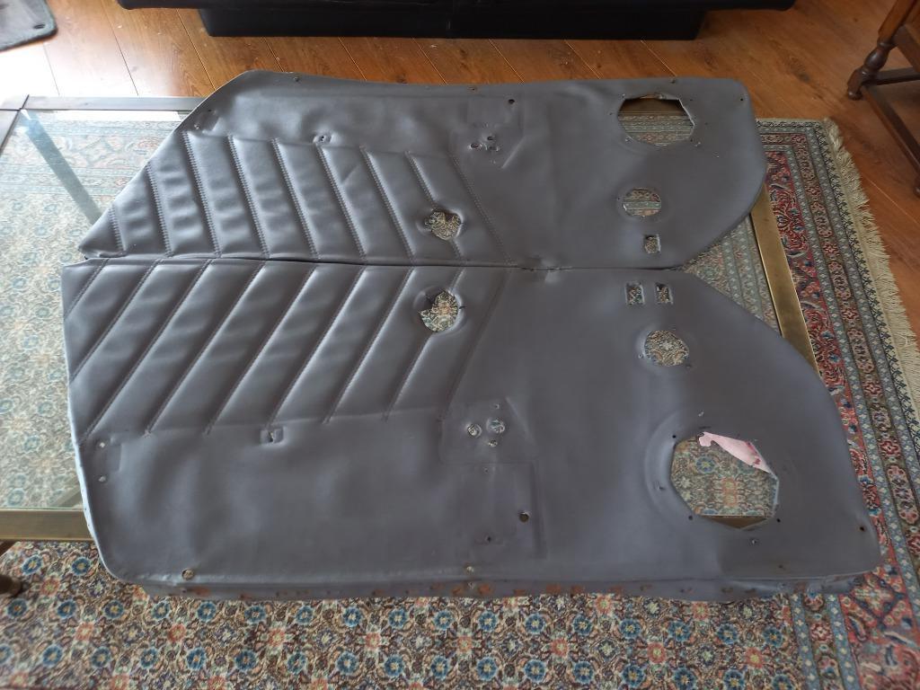 ORIGINELE PORSCHE 964  DEUR PANELEN ZONDER BOORD LEER, Ophalen, Porsche