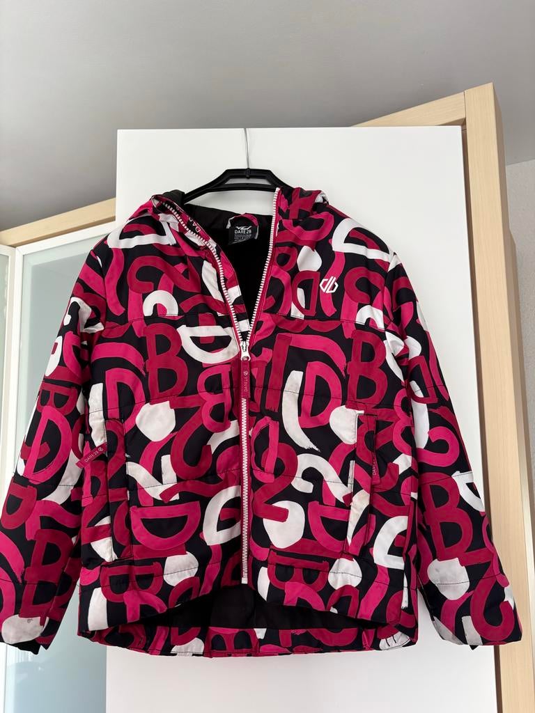 Ski outfit meisje maat 128 Dare2B, Kinderen en Baby's, Kinderkleding | Maat 128, Ophalen of Verzenden, Zo goed als nieuw, Meisje