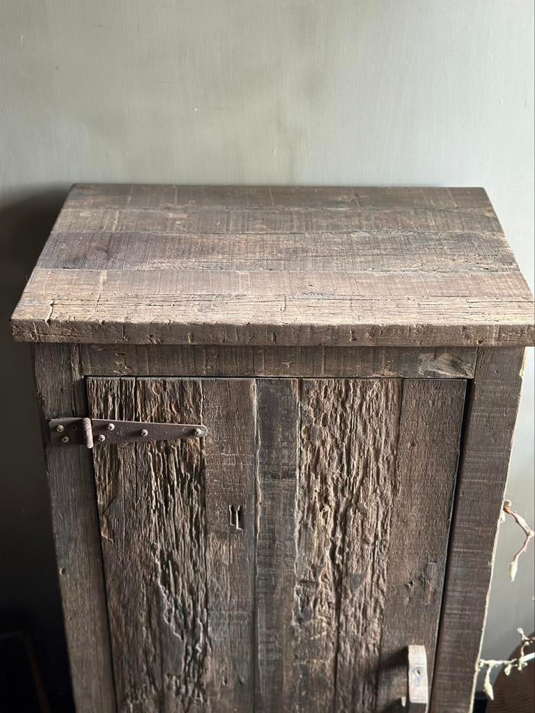 Eendeurskast Driftwood 1,20 hoog, Ophalen of Verzenden, Nieuw