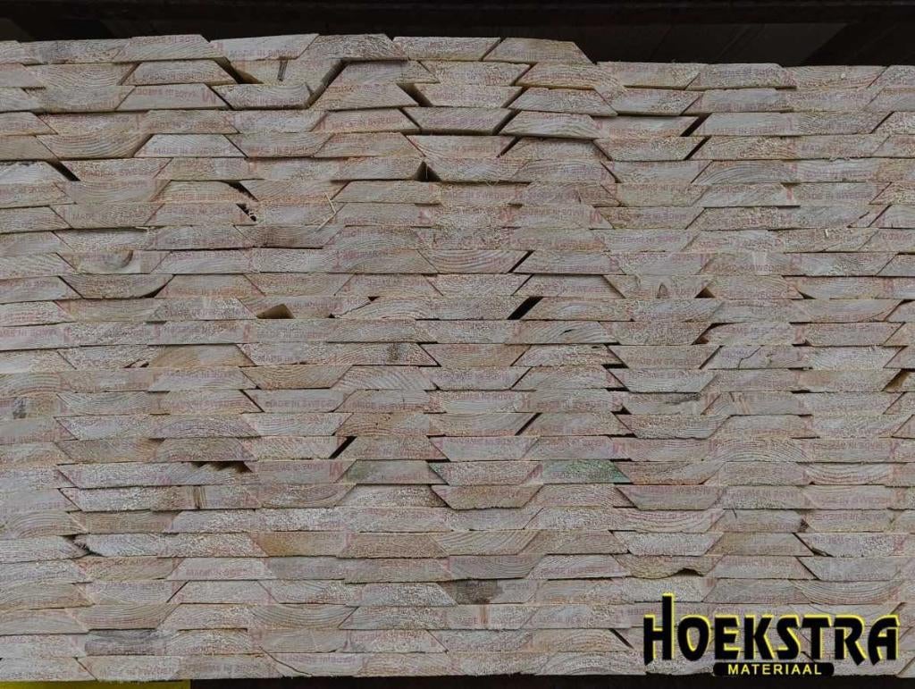Vuren Mastiekschroten 22x100 / 22x120 | Stuntprijzen!!, Doe-het-zelf en Verbouw, Hout en Planken, Nieuw, Plank, Vuren, 300 cm of meer