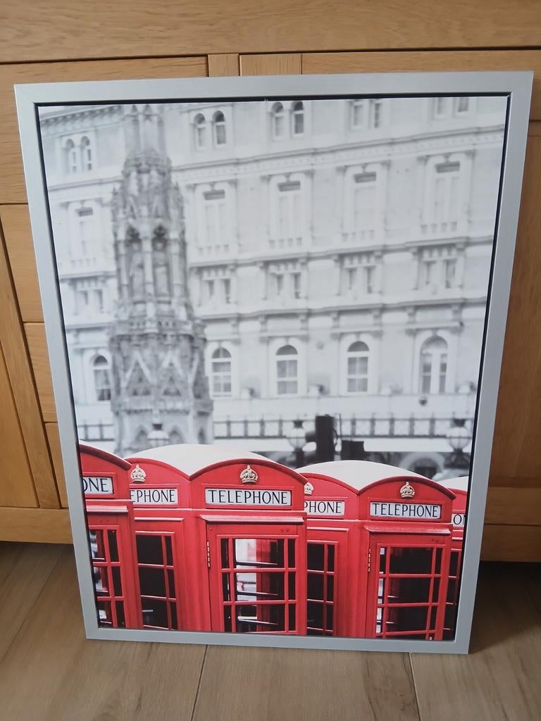 Foto in lijst van londen, Ophalen, Minder dan 50 cm, Nieuw, Foto of Poster