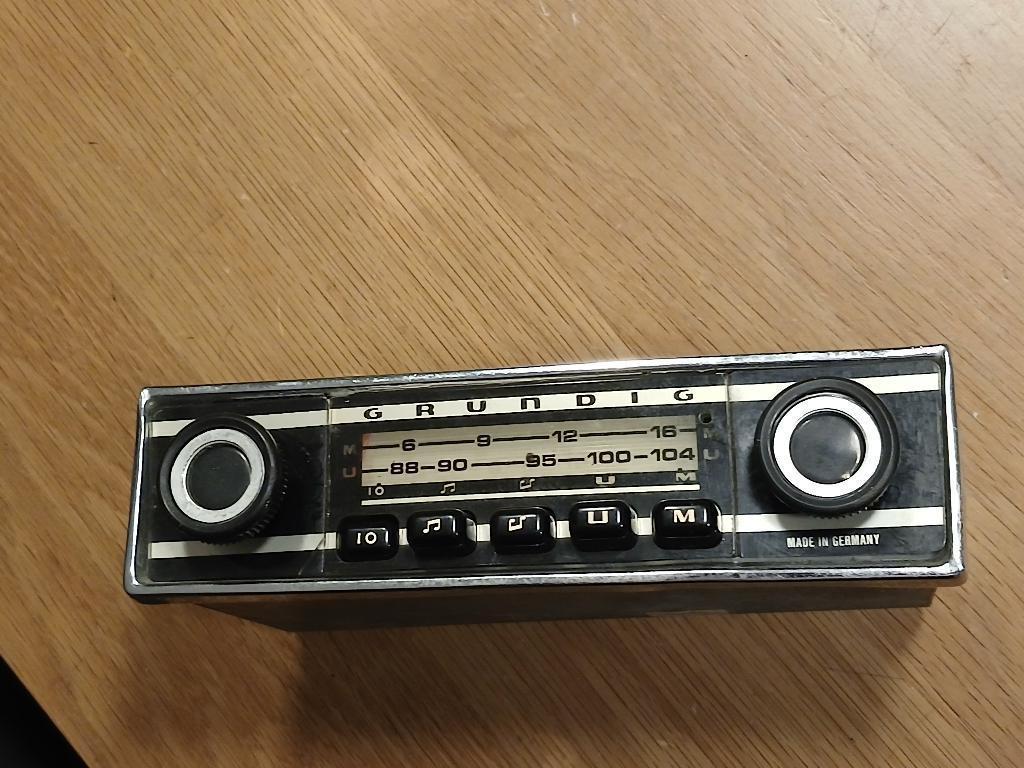 Grundig Weltklang WK 2003 autoradio, Ophalen of Verzenden, Gebruikt