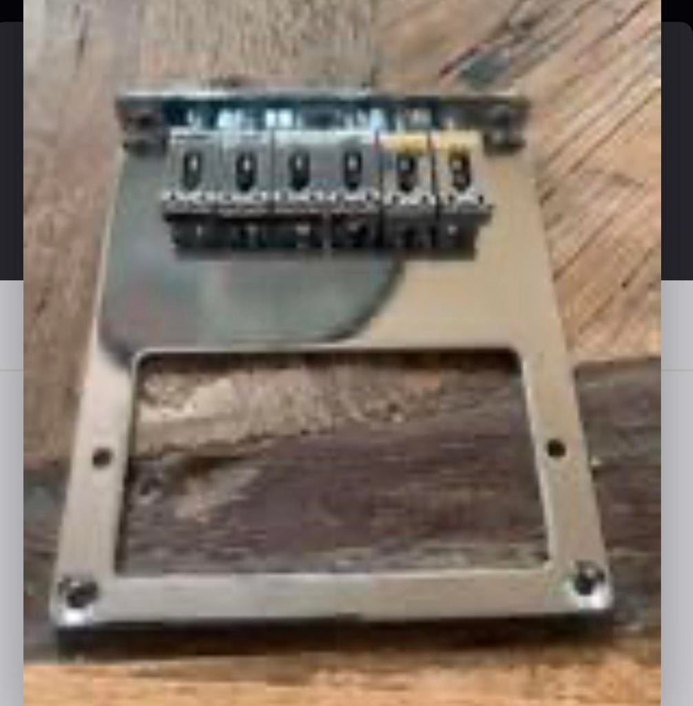 Telecaster brug humbucker uitsparring nieuw, Geen, Nieuw, Ophalen of Verzenden, Elektrische gitaar