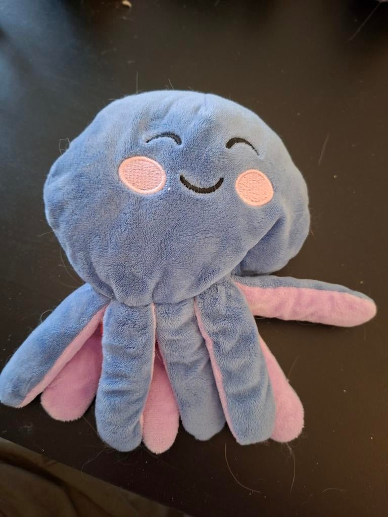 Knuffel 2-in-1 Octopus/Krab - ZGAN, Ophalen of Verzenden, Zo goed als nieuw, Overige typen