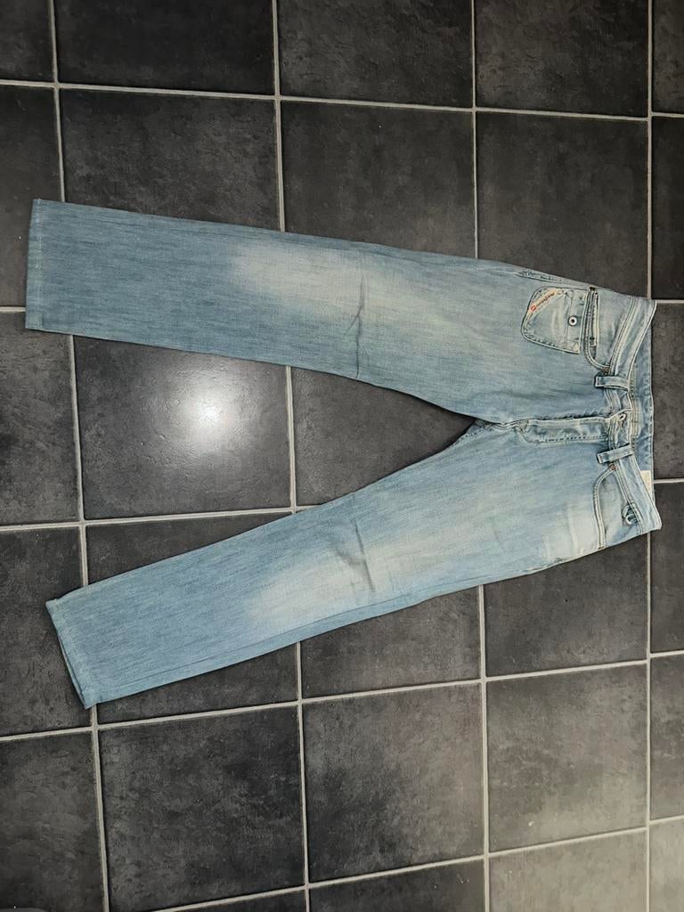 DİESEL LUGGER JEANS, Kleding | Heren, Spijkerbroeken en Jeans, Ophalen of Verzenden, Zo goed als nieuw, Blauw, W33 - W34 (confectie 48/50)