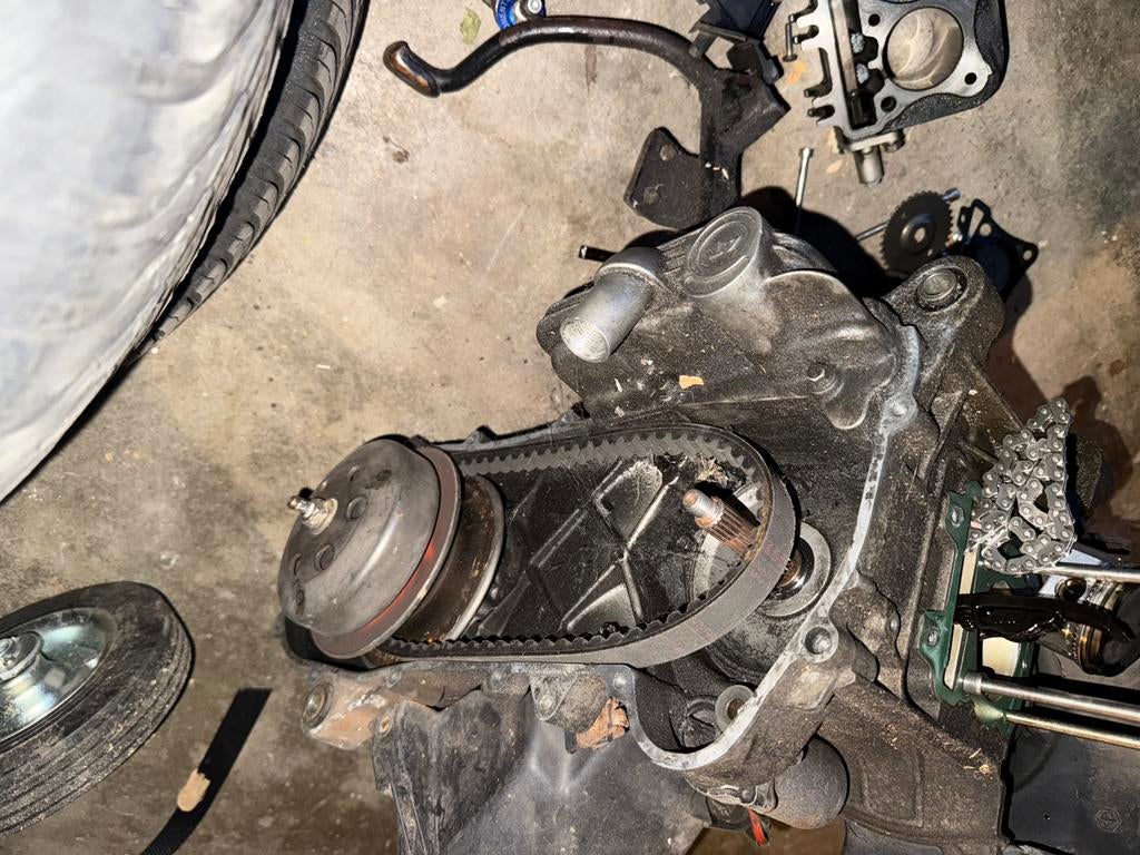 Piaggio zip vespa lx s 4 takt 2v blok 80cc, Ophalen, Gebruikt, Blok, Piaggio