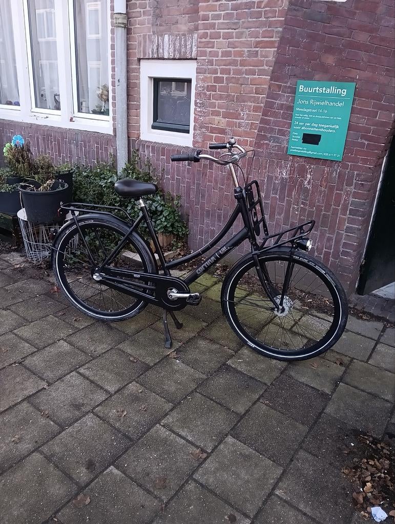 Cortina damesfiets 3 versnelling 56 cm frame 28 inch wielen., Fietsen en Brommers, Fietsen | Dames | Omafietsen, Gebruikt, 53 tot 56 cm