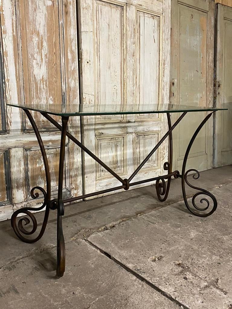 Console Tafel, Smeedijzeren Sidetable. Exclusief., Ophalen