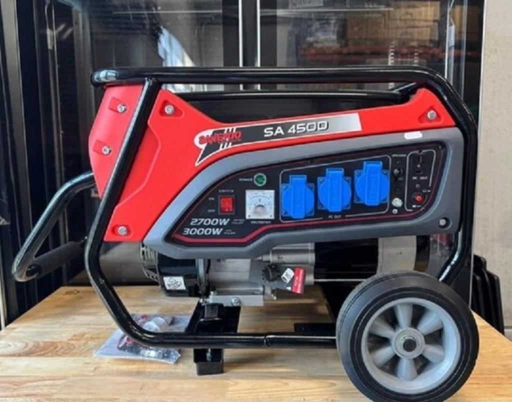 ️❗️NOODSTROOM❗️NIEUW! SA4500 Generator / aggregaat 3000Watt️, Doe-het-zelf en Verbouw, Aggregaten, Ophalen, Nieuw, Minder dan 5 kVA