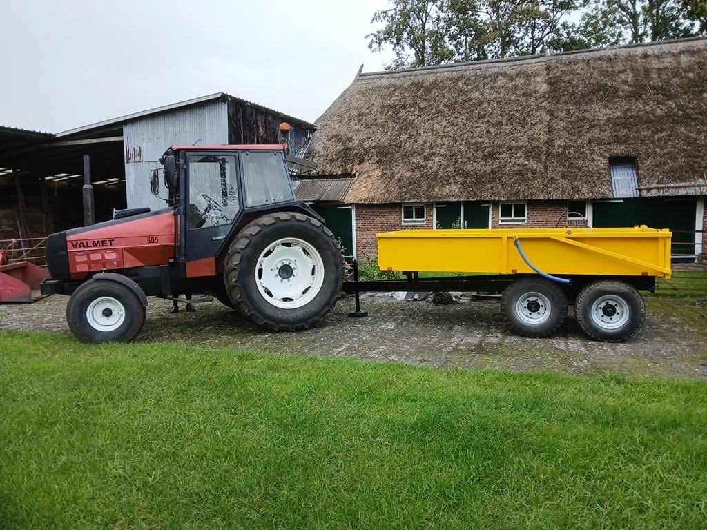 Kipper   kieper  dumper, Ophalen, Glastuinbouw, Transport