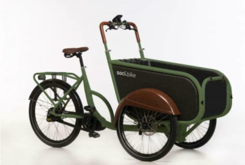Soci.Bike Elektrische bakfietsen nu in Purmerend eo!!, Fietsen en Brommers, Fietsen | Bakfietsen, Overige merken, 4 kinderen of meer