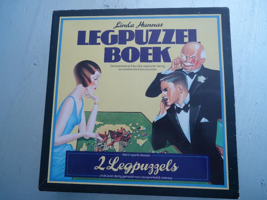 inda Hannas Het Puzzelboek 2 Puzzel Oceaanstomer &, Ophalen of Verzenden, 500 t/m 1500 stukjes, Zo goed als nieuw, Legpuzzel