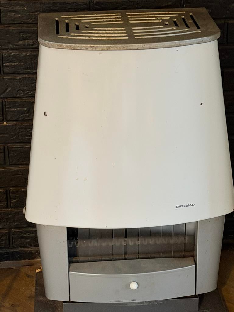 Benraad gaskachel 🔥 voor PROPAAN (!) werkend te zien, Ophalen, Gebruikt, Gas, Gaskachel