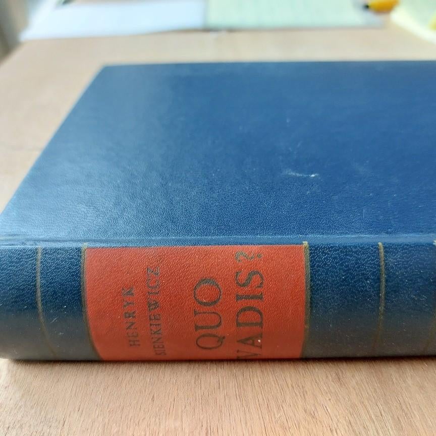 Boek :Qua Vadis, Ophalen of Verzenden