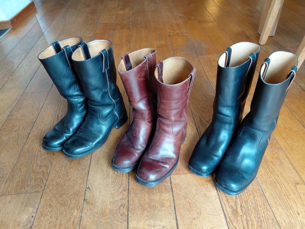 1x SENDRA mt 44/ 1x SANCHO mt 43 Western paardrij laarzen, Kleding | Heren, Schoenen, Ophalen of Verzenden, Zo goed als nieuw