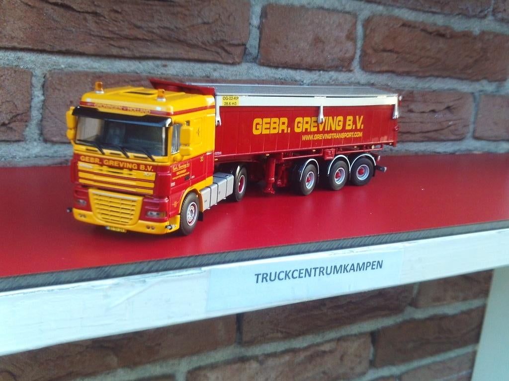 WSI  Daf  XF  105  4 x 2  van  Gebr.  Greving., Ophalen of Verzenden, Nieuw, Bus of Vrachtwagen, Wsi