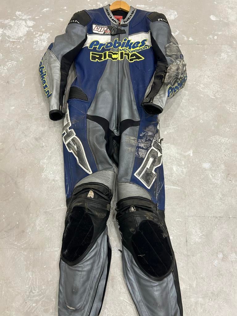 Richa combipak motorpak leer, Motoren, Kleding | Motorkleding, Ophalen of Verzenden, Tweedehands, Heren, Combipak