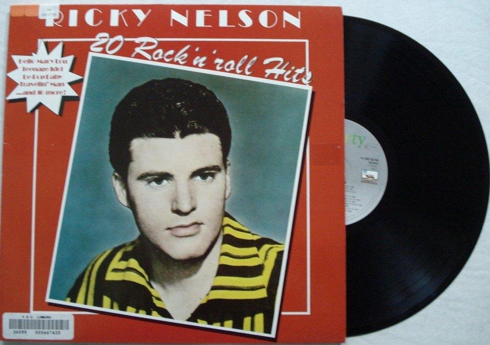Ricky Nelson - 20 rock 'n' roll hits, Ophalen of Verzenden, Gebruikt, 12 inch, Rock-'n-Roll