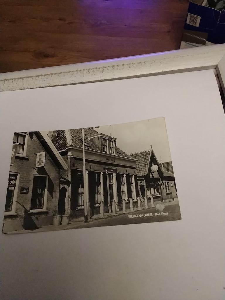 BERKENWOUDE. RAADHUIS. 1972, Verzamelen, Ophalen of Verzenden, 1960 tot 1980, Zuid-Holland