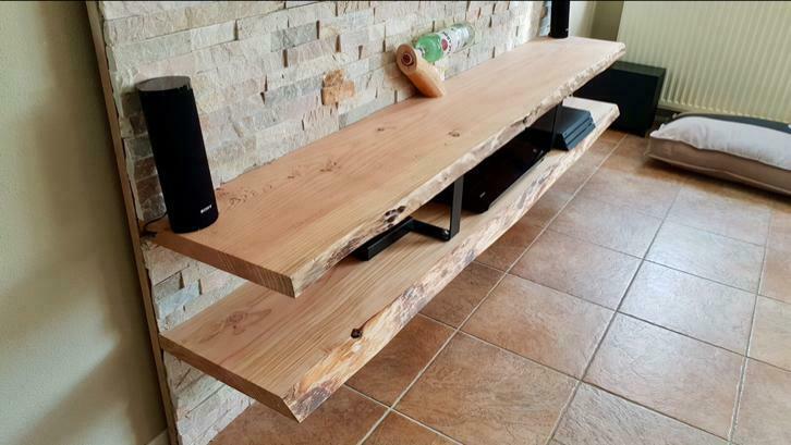Mooie Boomstam wandplanken - div maten, Doe-het-zelf en Verbouw, Hout en Planken, 25 tot 50 mm, Nieuw, Ophalen of Verzenden, 200 tot 250 cm