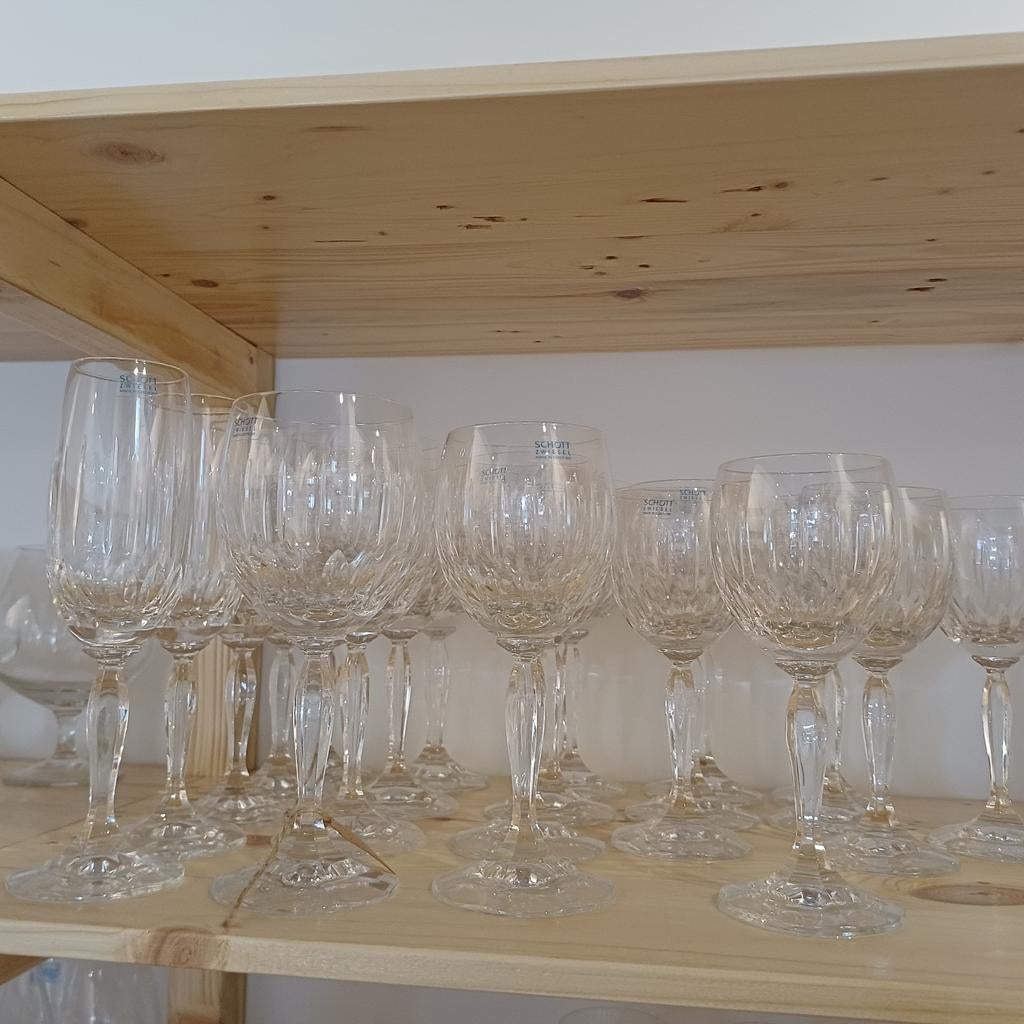 Schott Zwiesel glasservies Chelsey, Ophalen of Verzenden