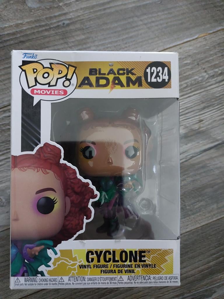 Funko Pop! Black Adam - Cyclone #1234, Ophalen of Verzenden, Zo goed als nieuw